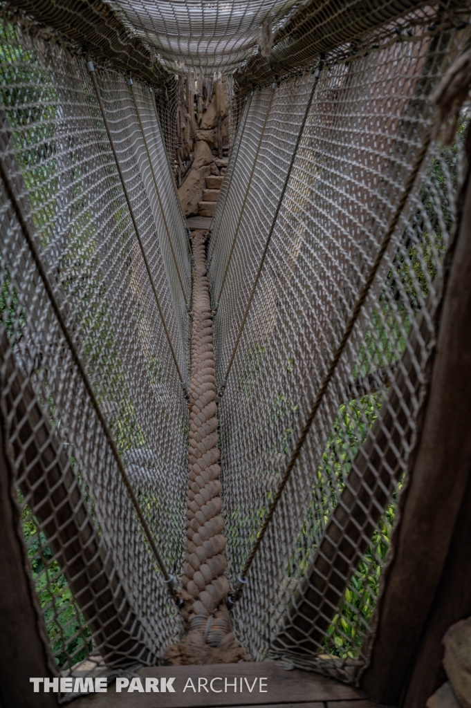 Deep in Africa Adventure Trail at Phantasialand