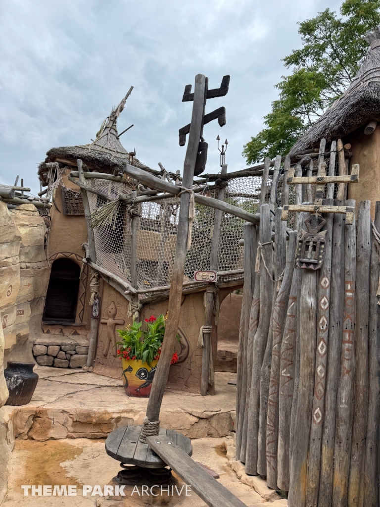 Deep in Africa Adventure Trail at Phantasialand