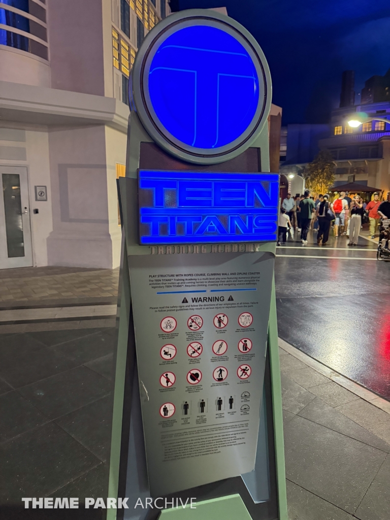 TEEN TITANS Training Academy at Warner Bros. World Abu Dhabi