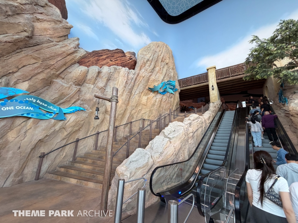 Entrance at SeaWorld Yas Island