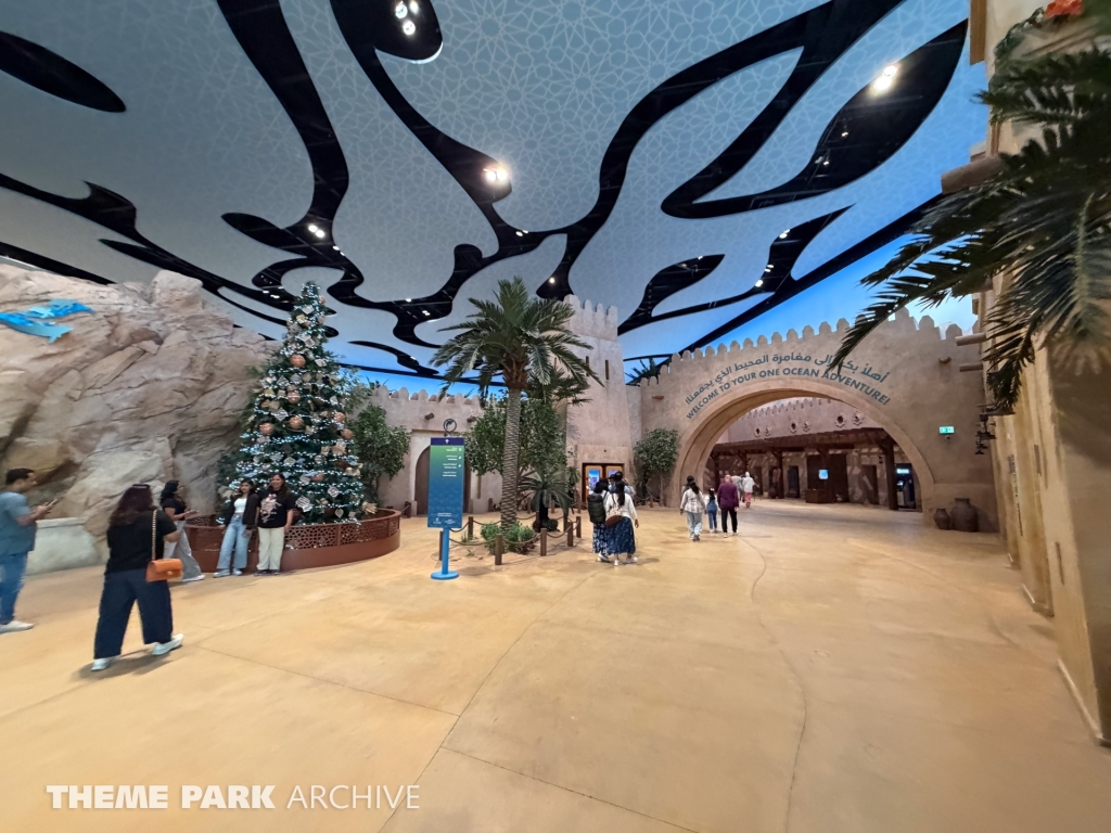 Entrance at SeaWorld Yas Island