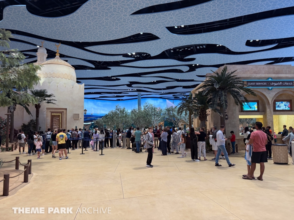 Entrance at SeaWorld Yas Island