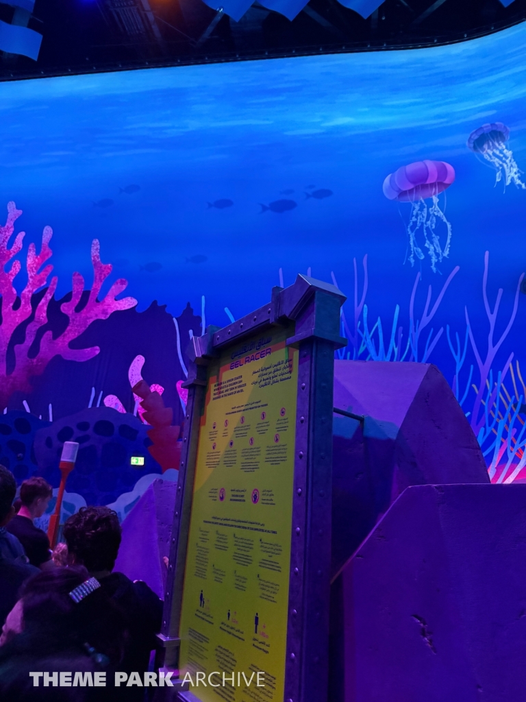 Eel Racer at SeaWorld Yas Island