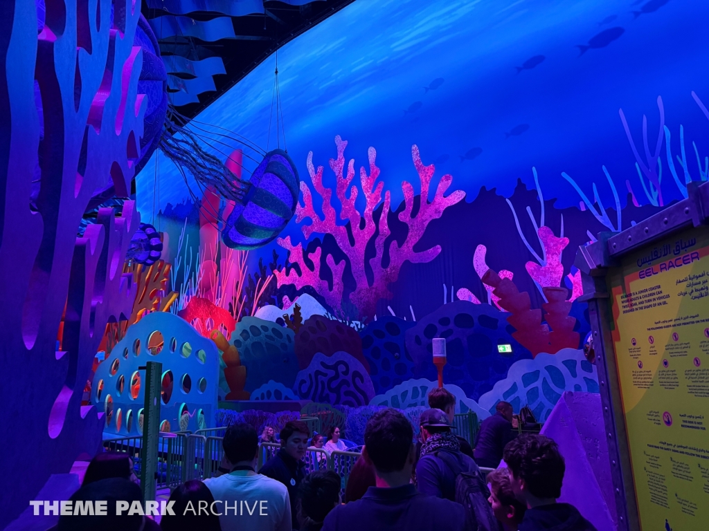 Eel Racer at SeaWorld Yas Island