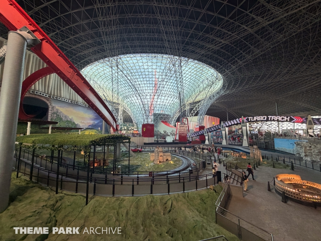  at Ferrari World Yas Island