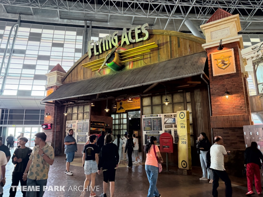 Flying Aces at Ferrari World Yas Island