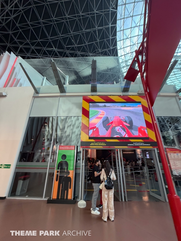 Driving with the Champion at Ferrari World Yas Island