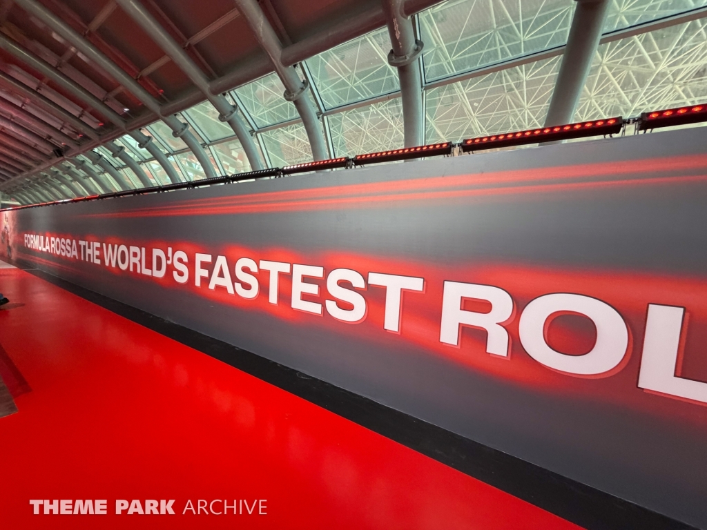 Formula Rossa at Ferrari World Yas Island