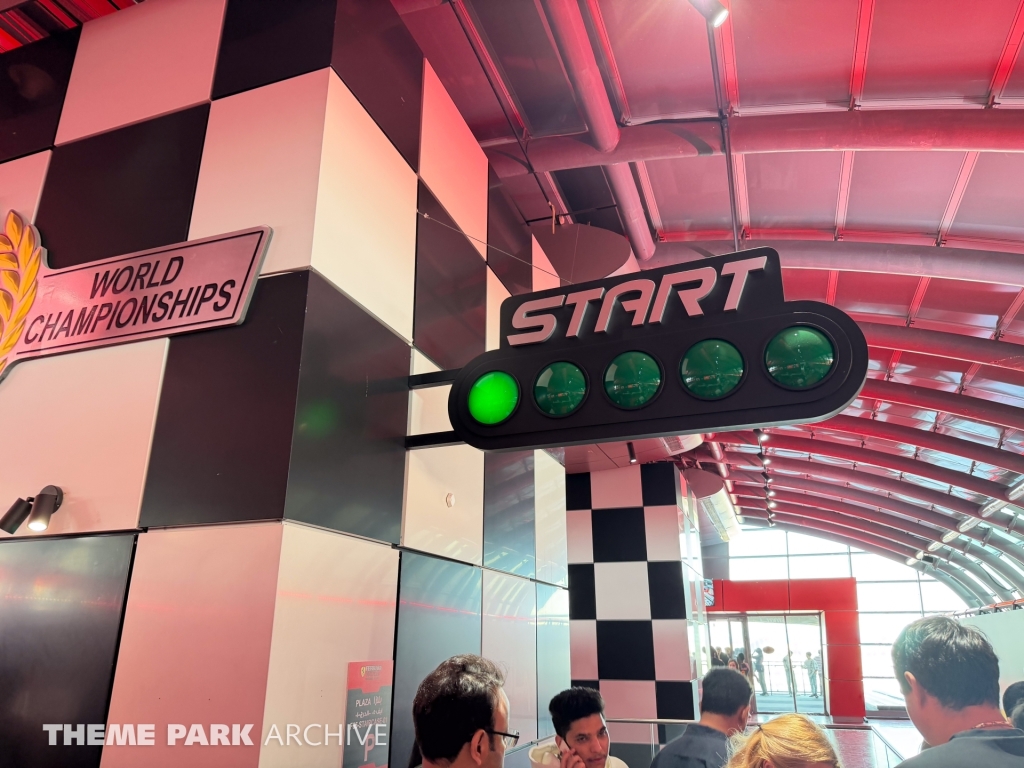 Formula Rossa at Ferrari World Yas Island