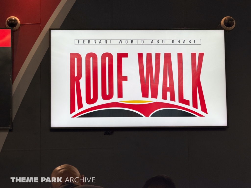 Roof Walk at Ferrari World Yas Island