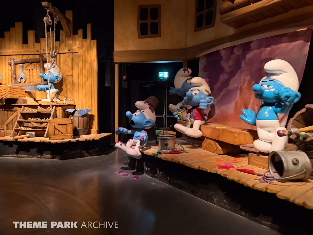 The Smurfs Studio Tour at Motiongate Dubai