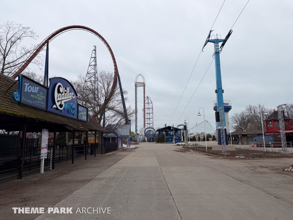 Cadillac Antique Cars at Cedar Point