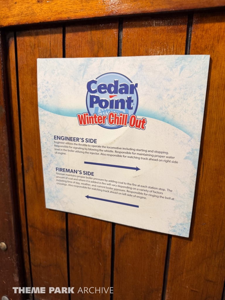 CP & LE Railroad at Cedar Point