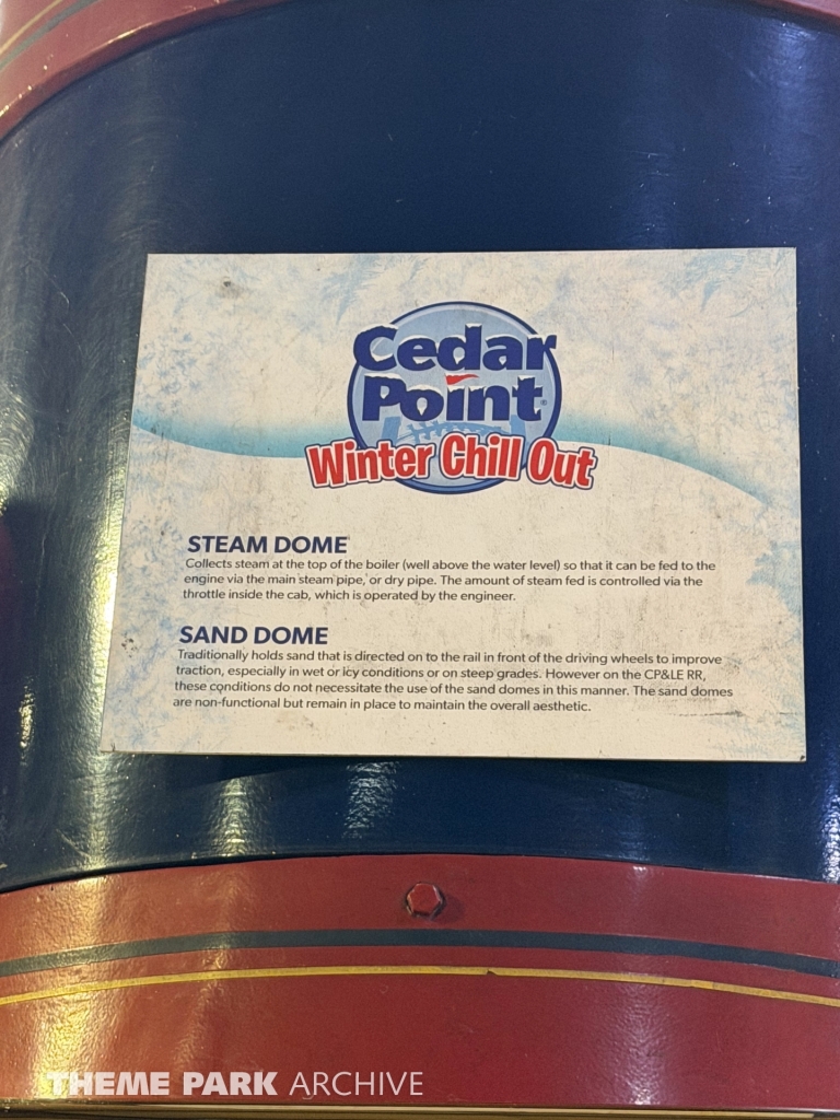 CP & LE Railroad at Cedar Point