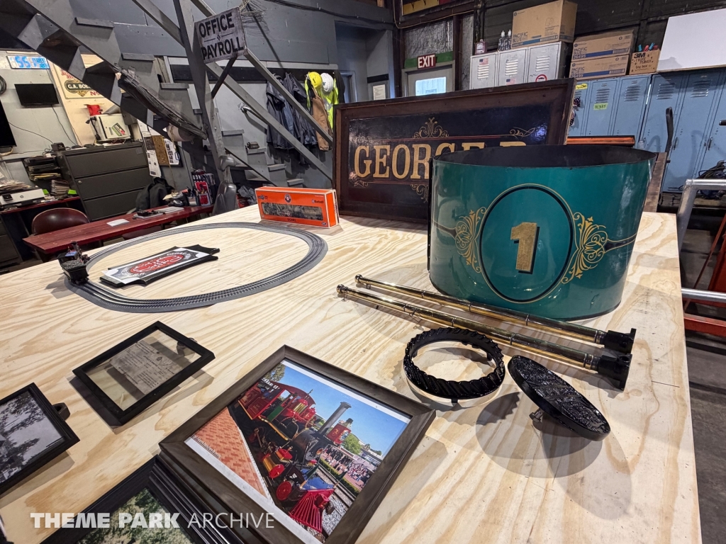 CP & LE Railroad at Cedar Point