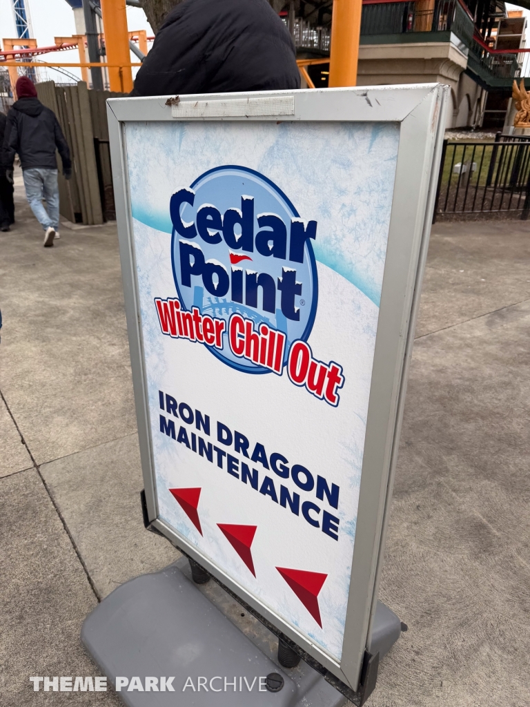 Iron Dragon at Cedar Point