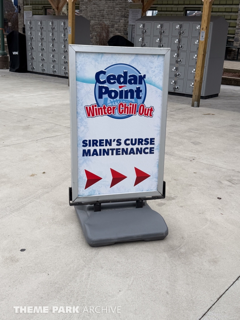Siren's Curse at Cedar Point