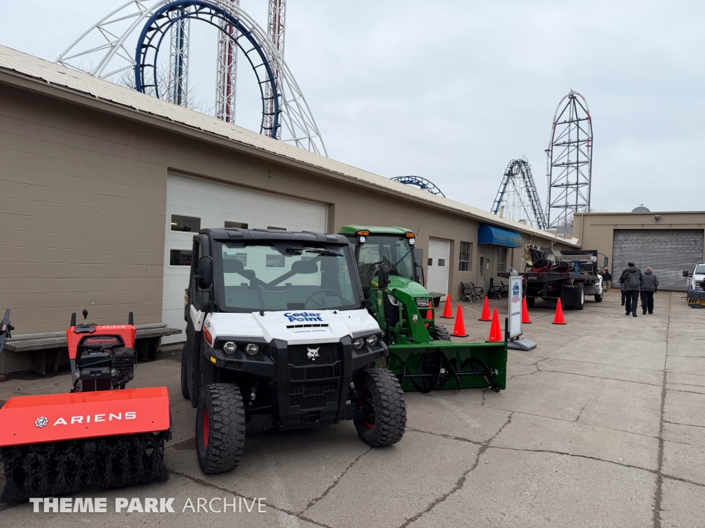 Landscaping at Cedar Point