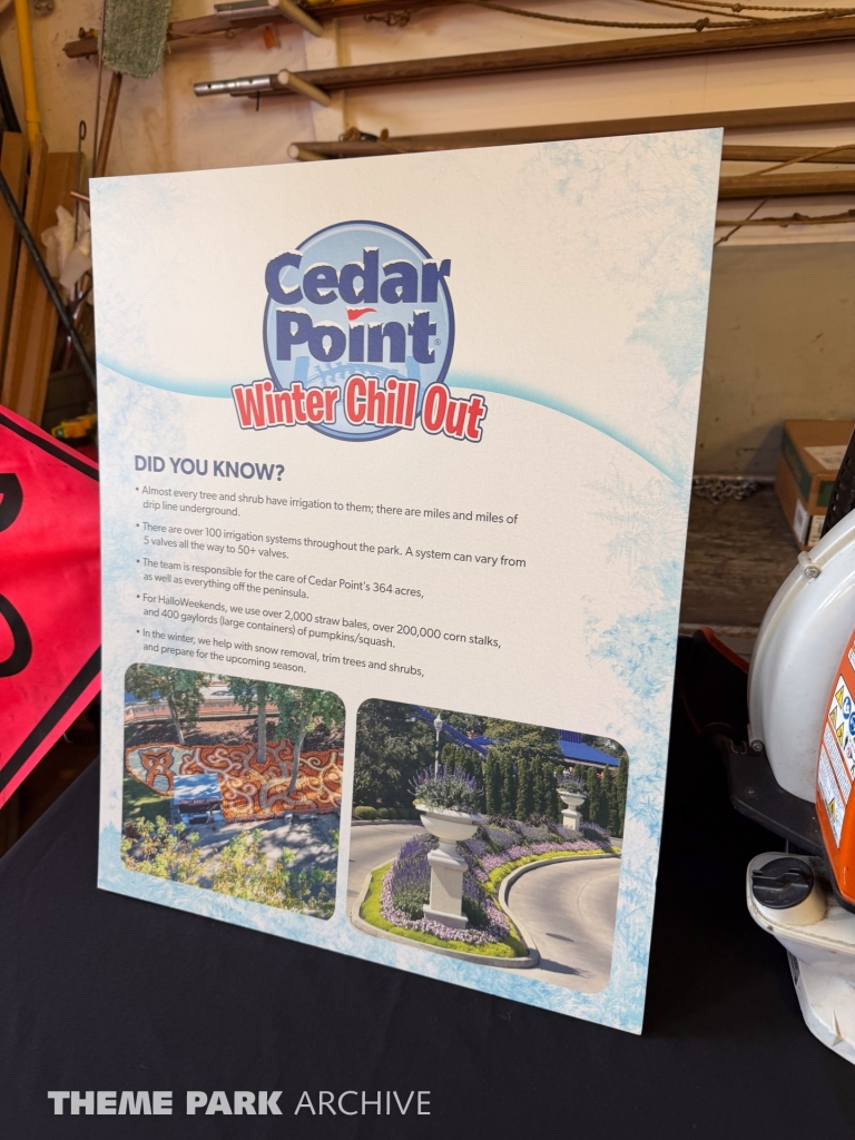 Landscaping at Cedar Point