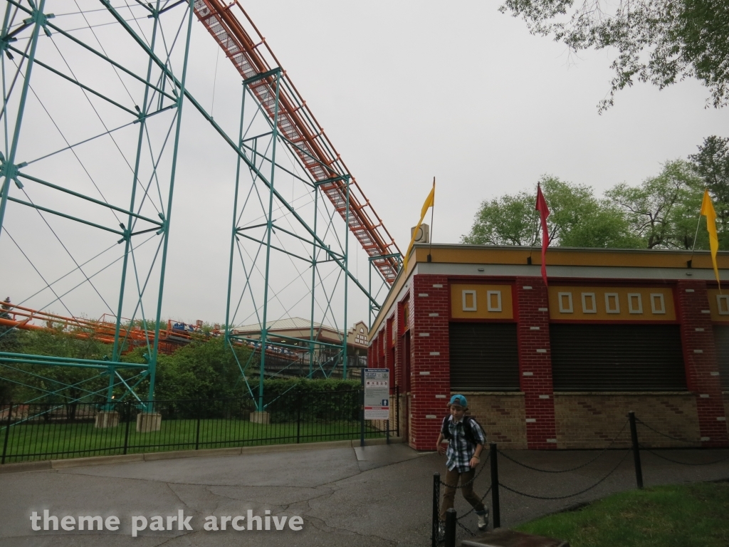 Corkscrew at Valleyfair
