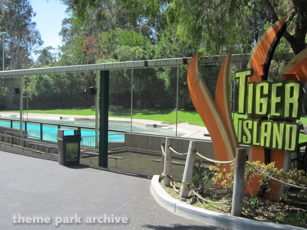 Tiger Island at Six Flags Discovery Kingdom