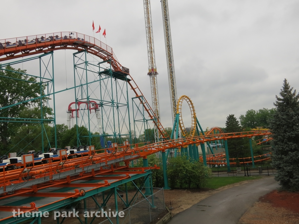 Corkscrew at Valleyfair