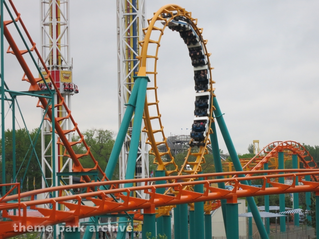 Corkscrew at Valleyfair