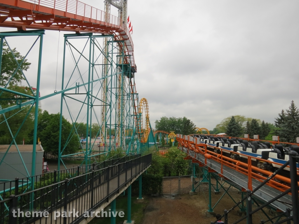 Corkscrew at Valleyfair