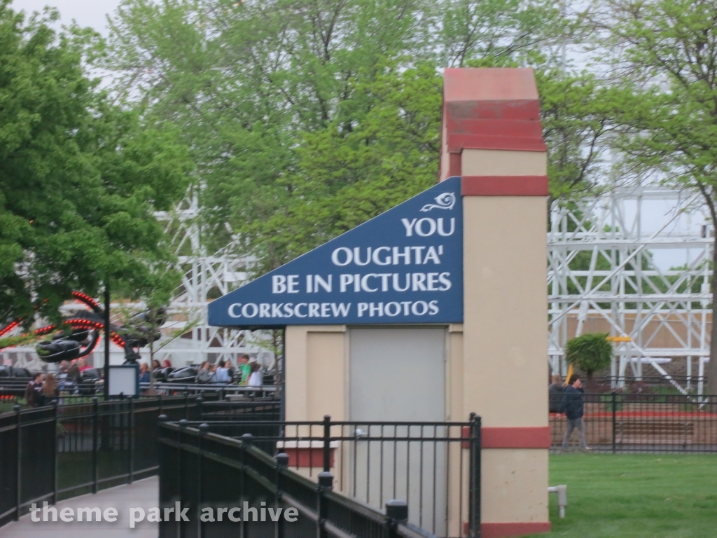 Corkscrew at Valleyfair
