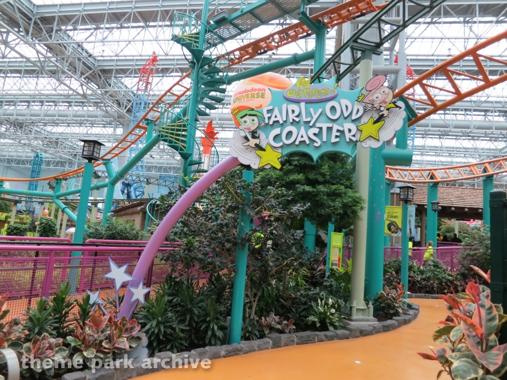 Fairly Odd Coaster at Nickelodeon Universe at Mall of America