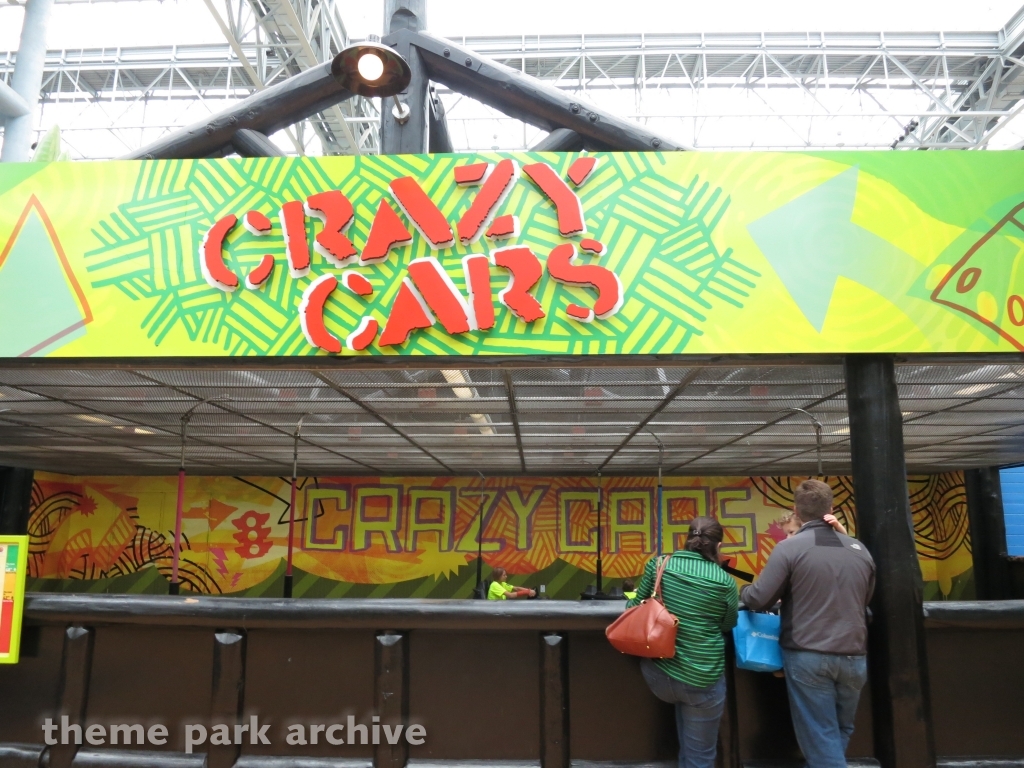 Crazy Cars at Nickelodeon Universe at Mall of America
