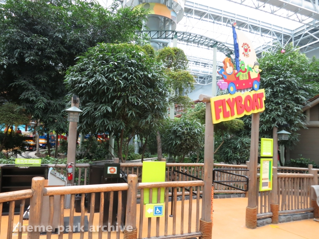 Flyboat at Nickelodeon Universe at Mall of America