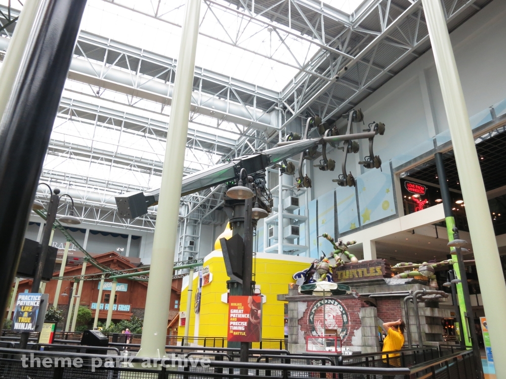 Teenage Mutant Ninja Turtles Shell Shock at Nickelodeon Universe at Mall of America