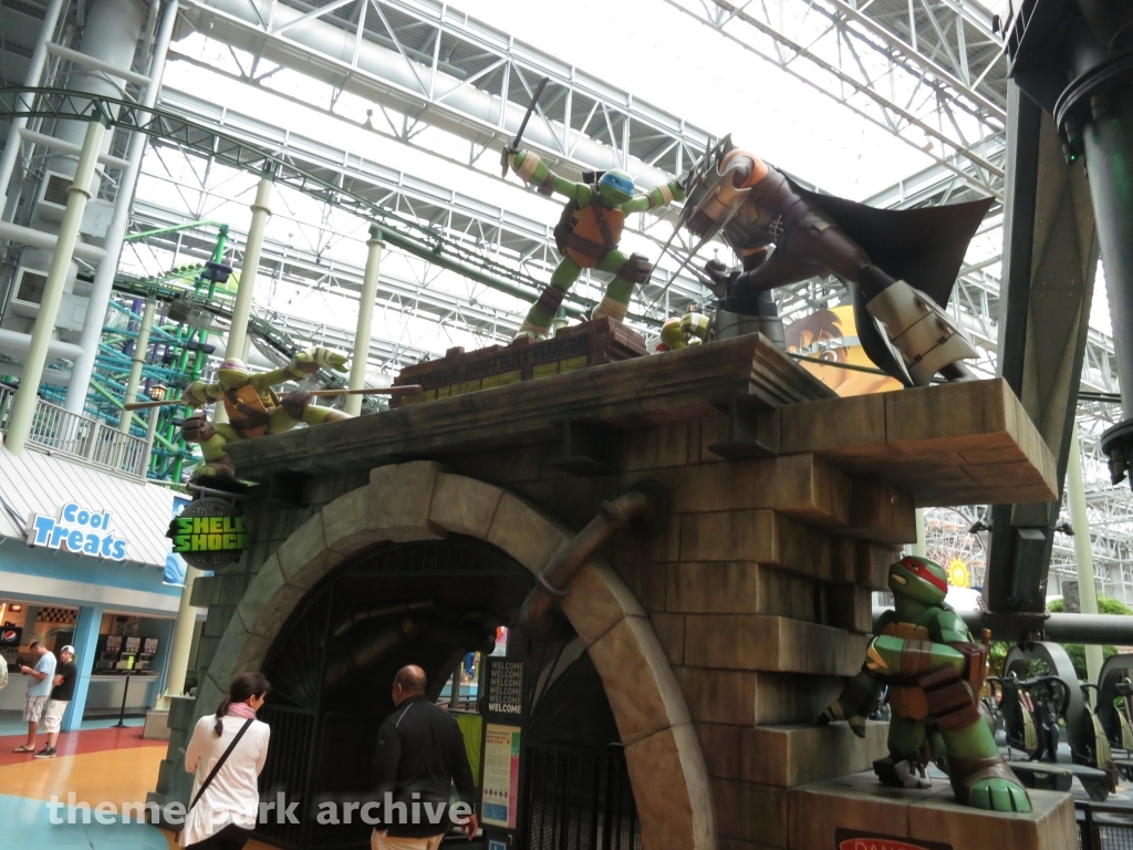 Teenage Mutant Ninja Turtles Shell Shock at Nickelodeon Universe at Mall of America