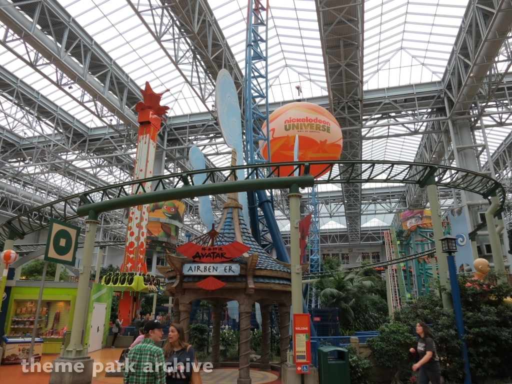 Avatar Airbender at Nickelodeon Universe at Mall of America