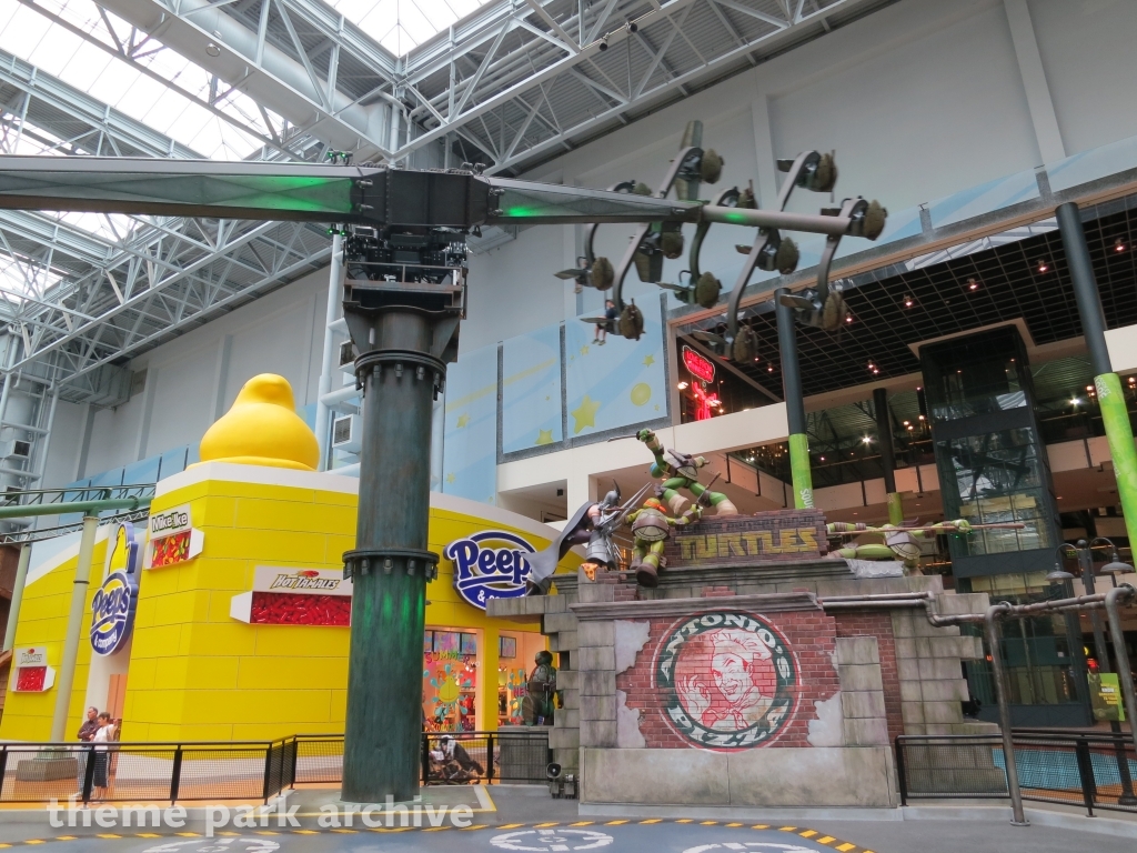 Teenage Mutant Ninja Turtles Shell Shock at Nickelodeon Universe at Mall of America