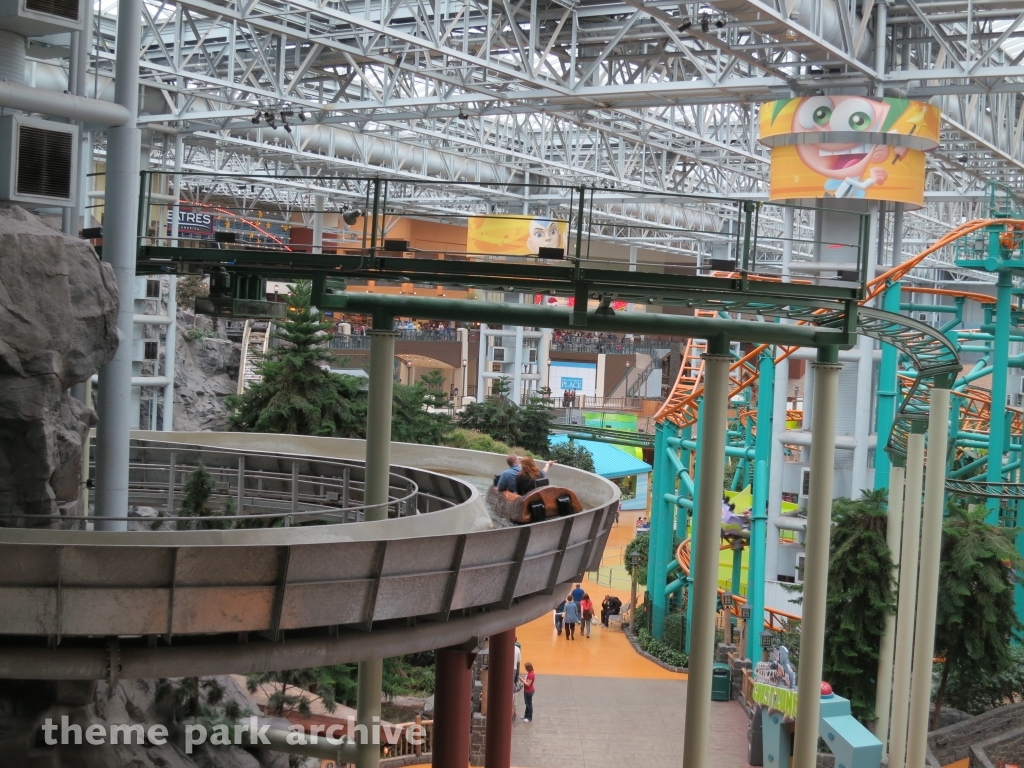 Paul Bunyan's Log Chute at Nickelodeon Universe at Mall of America