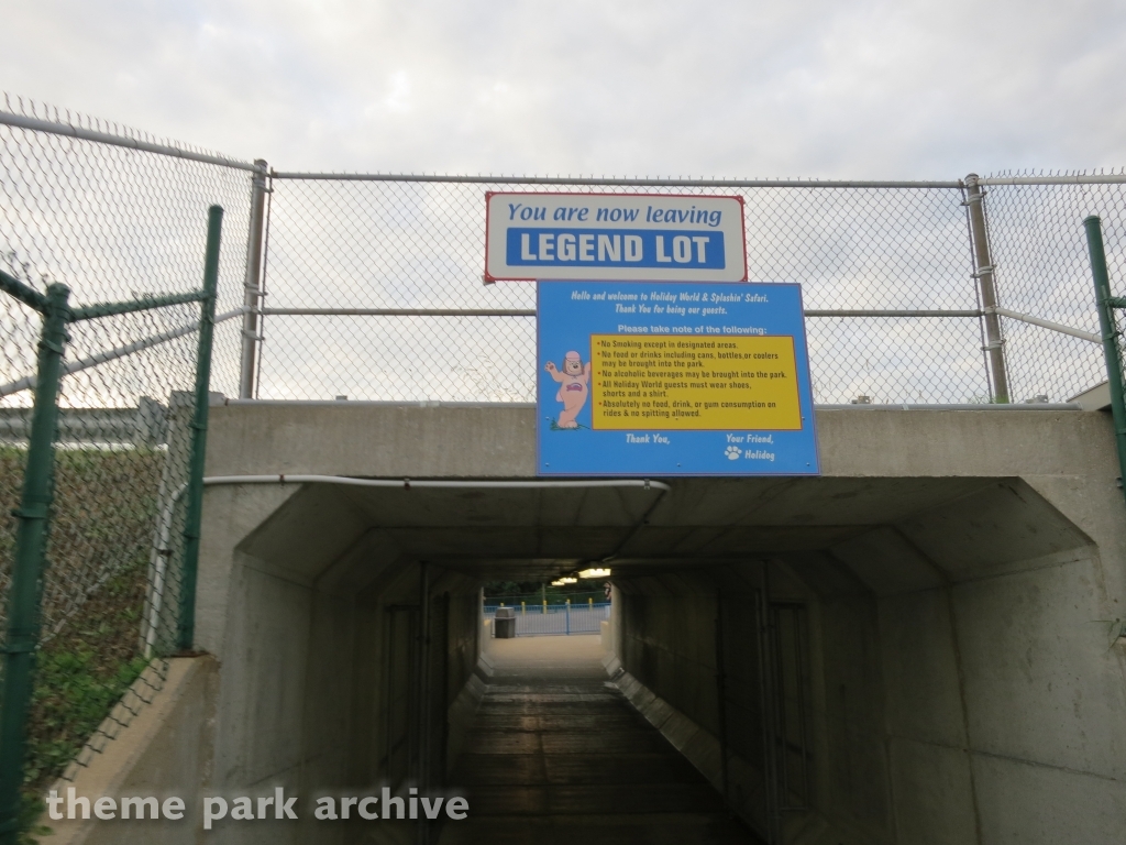 Legend Lot at Holiday World