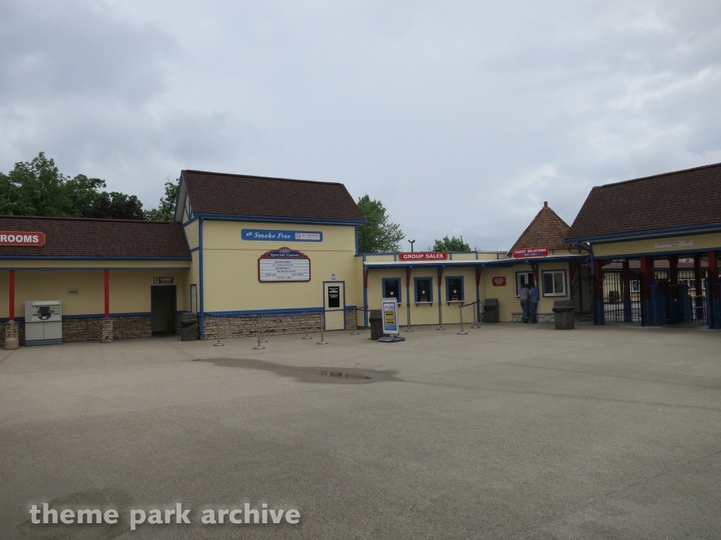 Entrance at Holiday World