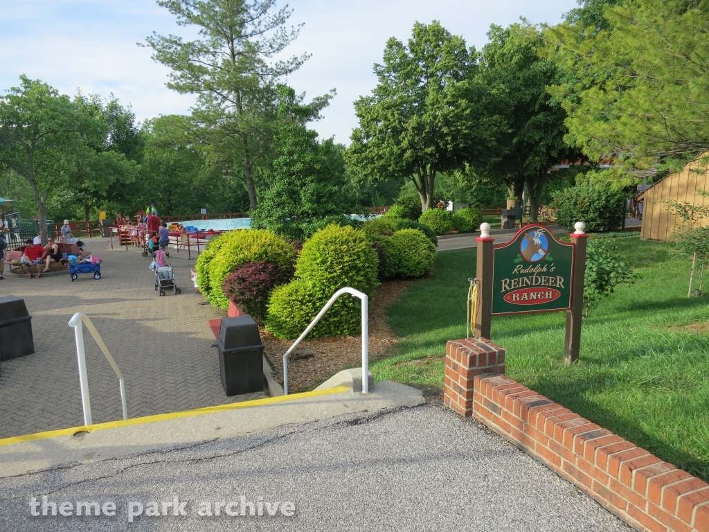 Rudolph's Reindeer Ranch at Holiday World