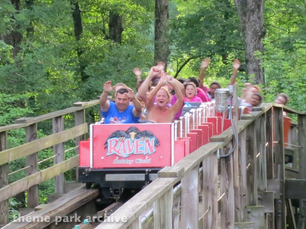 Raven at Holiday World