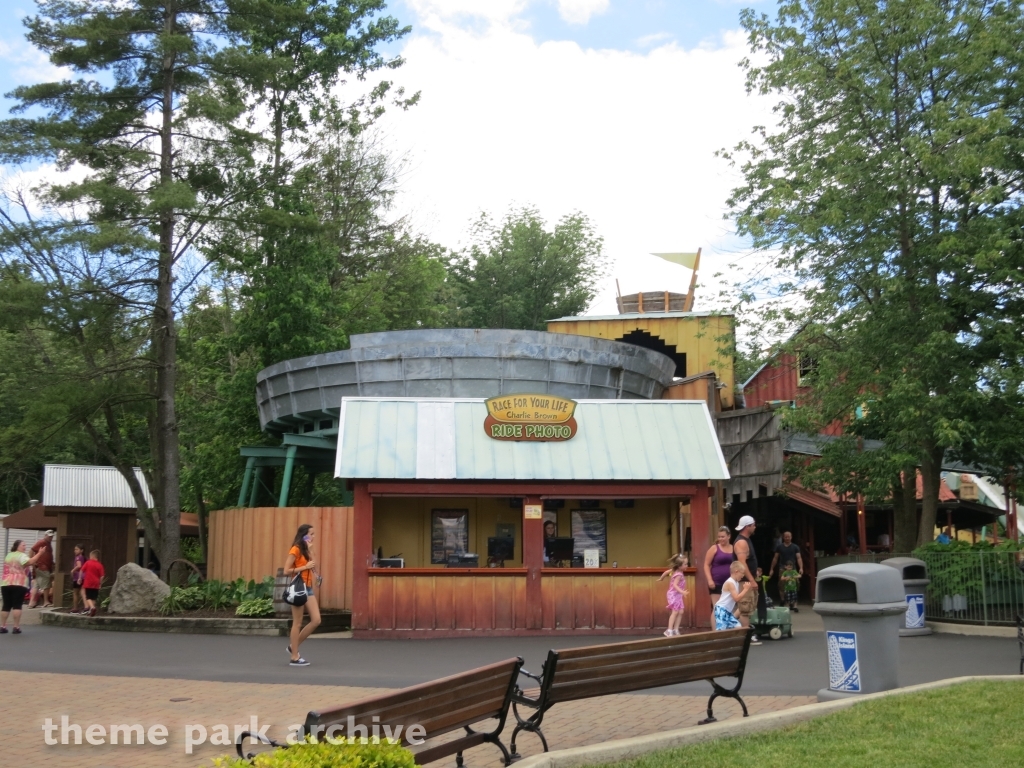 Race For Your Life Charlie Brown at Kings Island