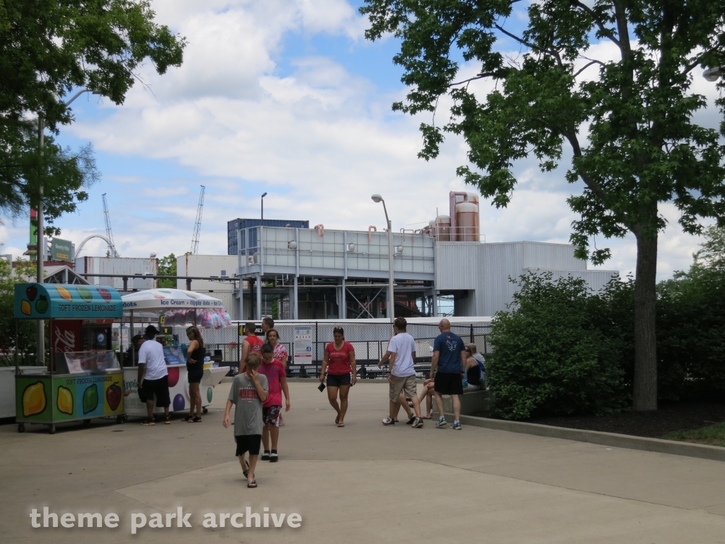 Backlot Stunt Coaster at Kings Island