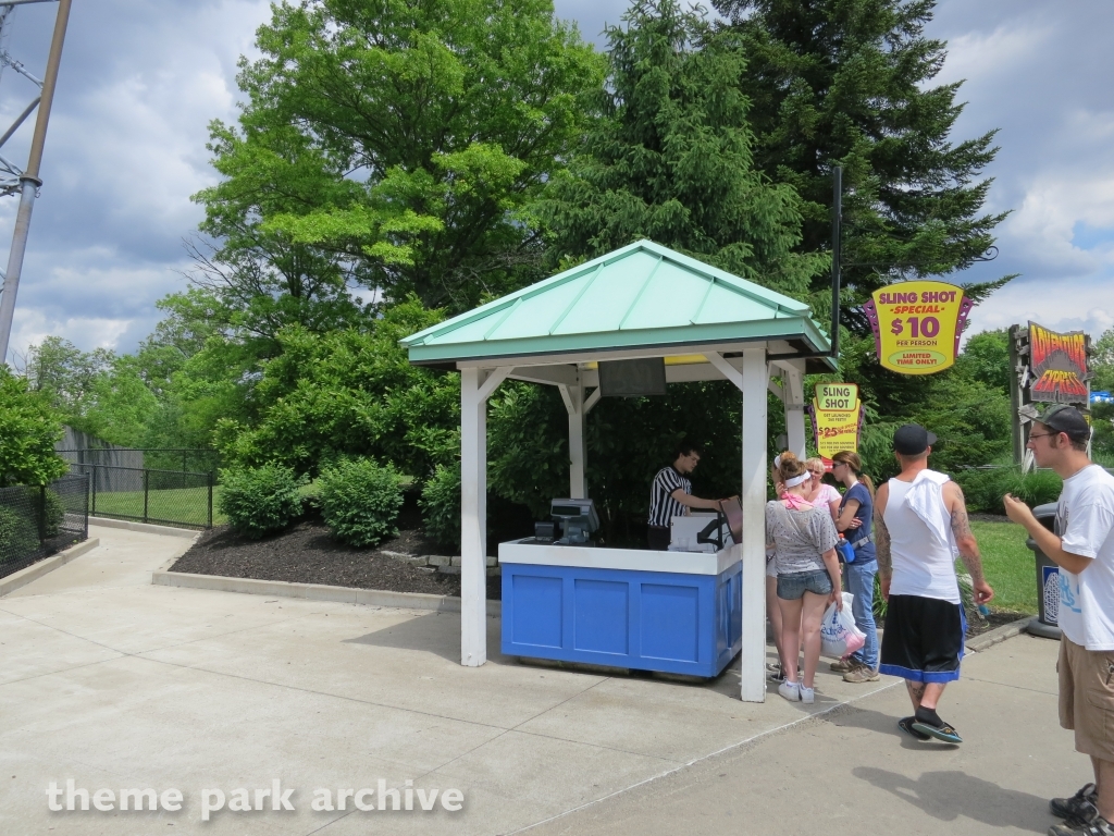 Sling Shot at Kings Island