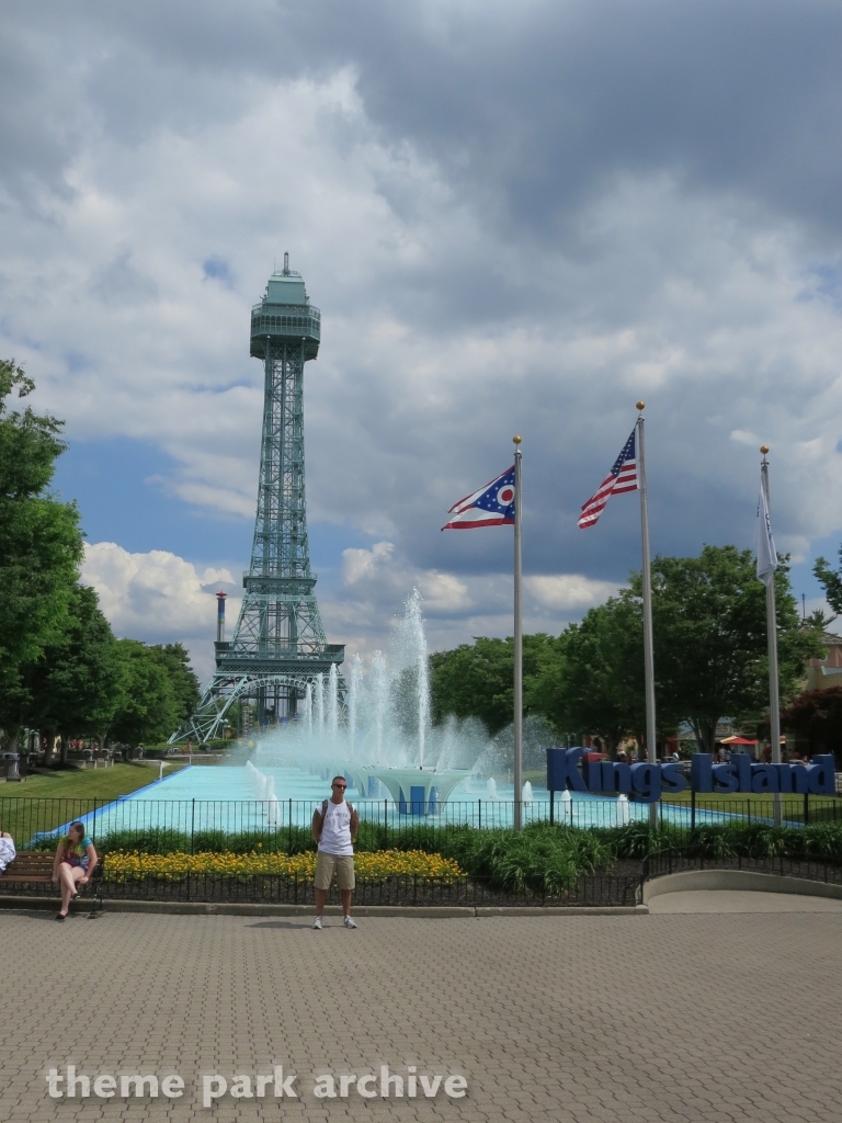 Eiffel Tower at Kings Island