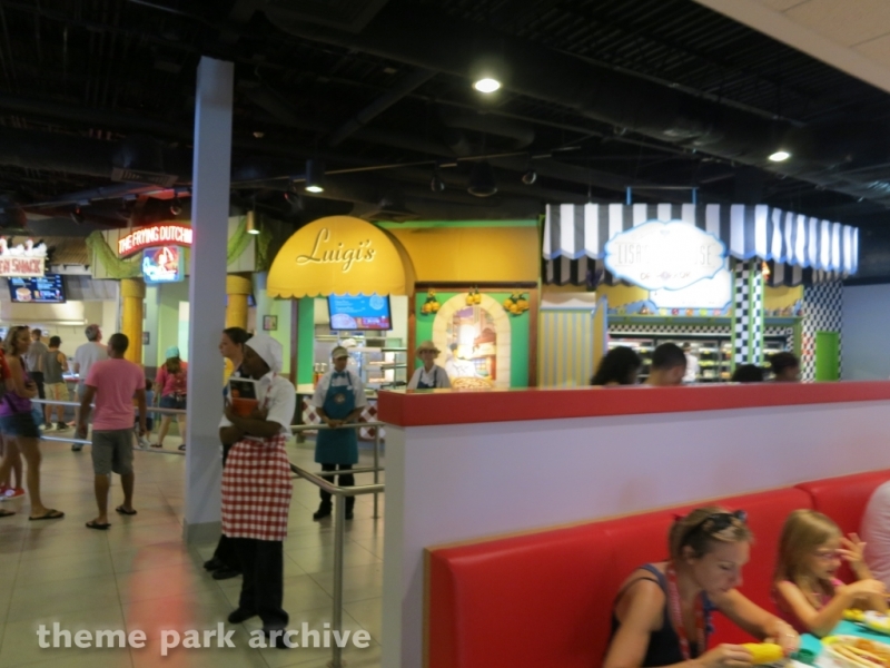 Simpsons Fast Food Boulevard at Universal Studios Florida