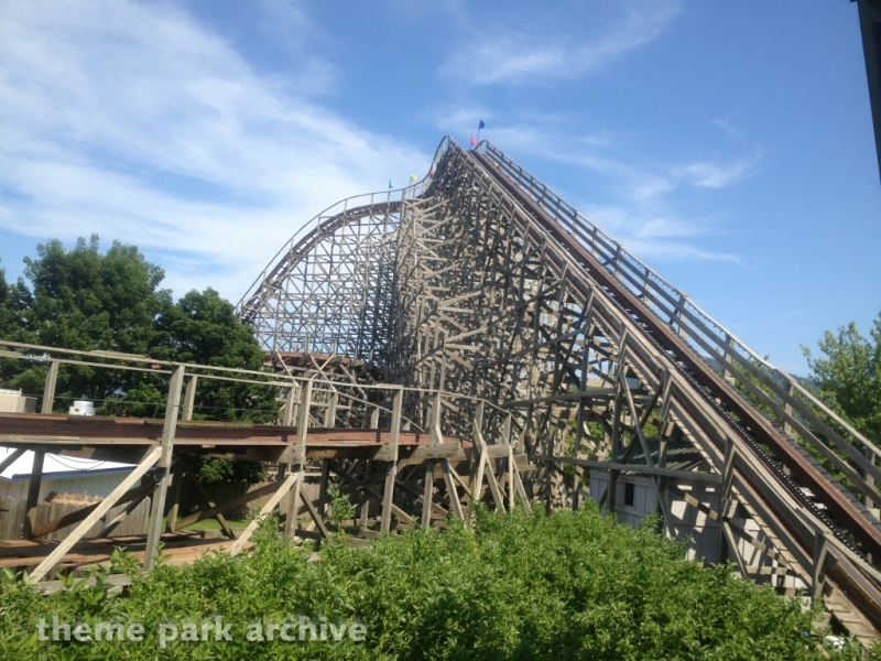 Timber Terror at Silverwood Theme Park and Boulder Beach Waterpark