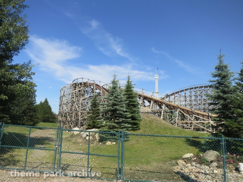 Tremors at Silverwood Theme Park and Boulder Beach Waterpark