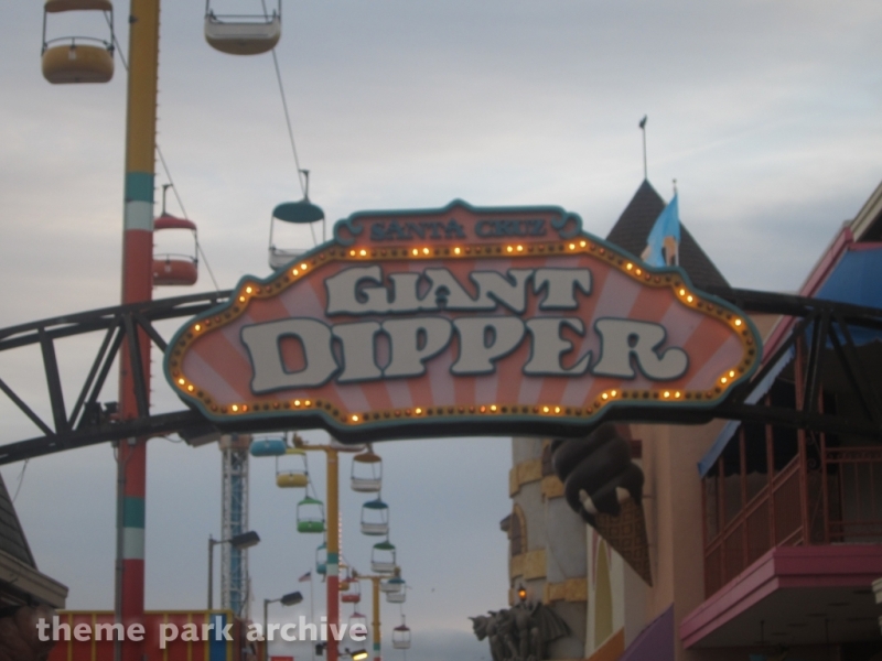 Giant Dipper at Santa Cruz Beach Boardwalk