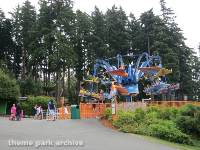 Hang Glider at Wild Waves Theme Park